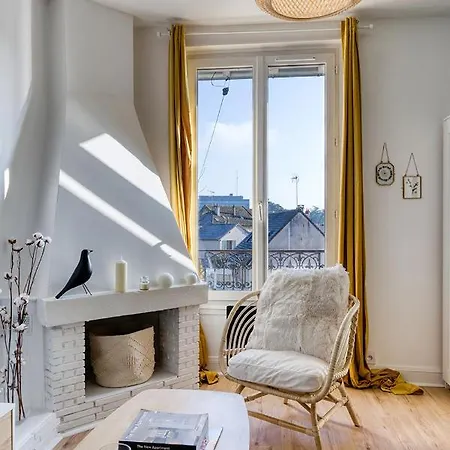 Art&Déco Appart'Hôtel Le Briand - Parking Gratuit * Melun