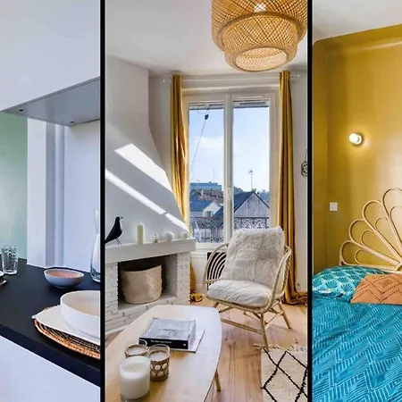 Art&Déco Appart'Hôtel Le Briand - Parking Gratuit Appartamento *